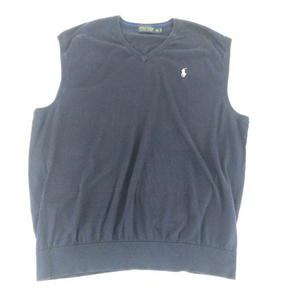 polo golf vest mens